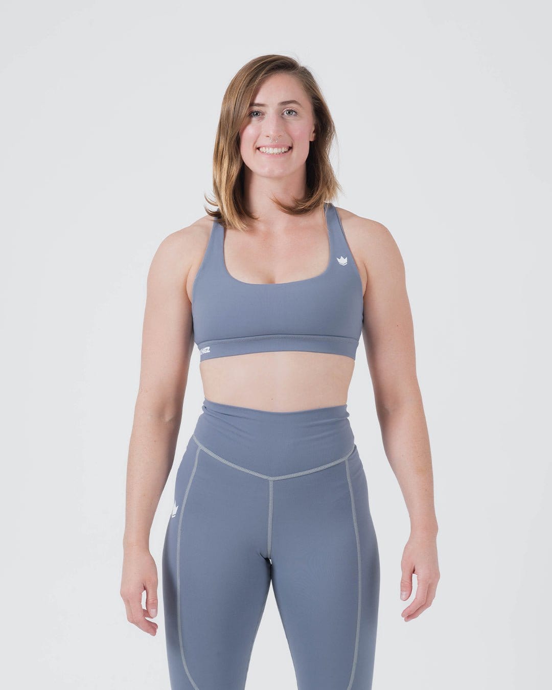Brassière Kingz Kore Femme Sports - Bleu fumé France Gi