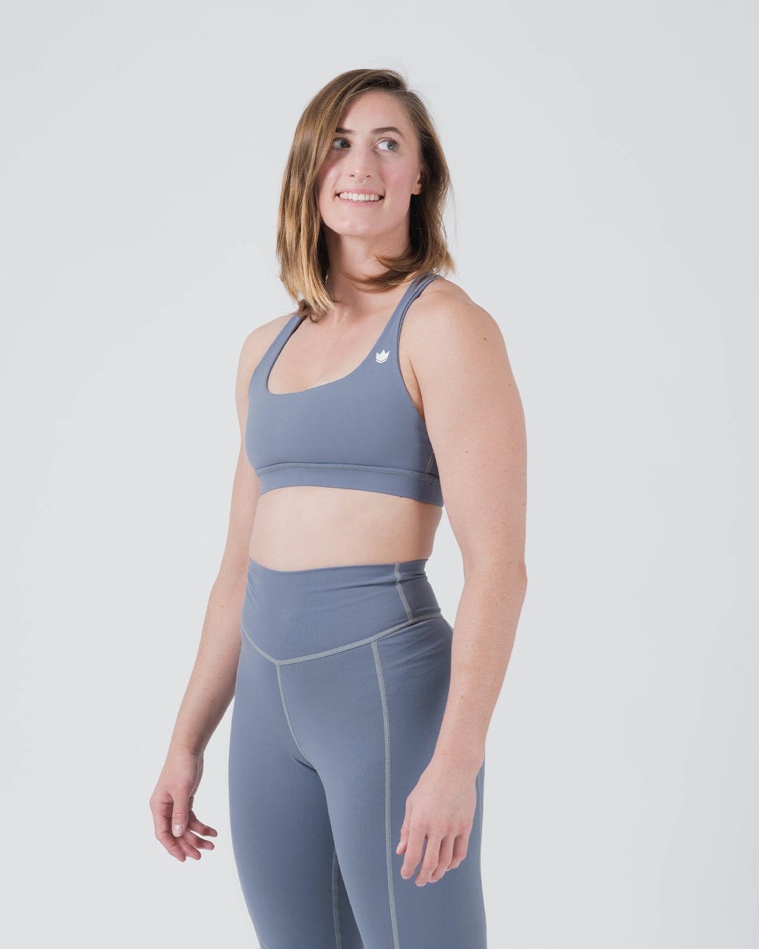 Brassière Kingz Kore Femme Sports - Bleu fumé France Gi
