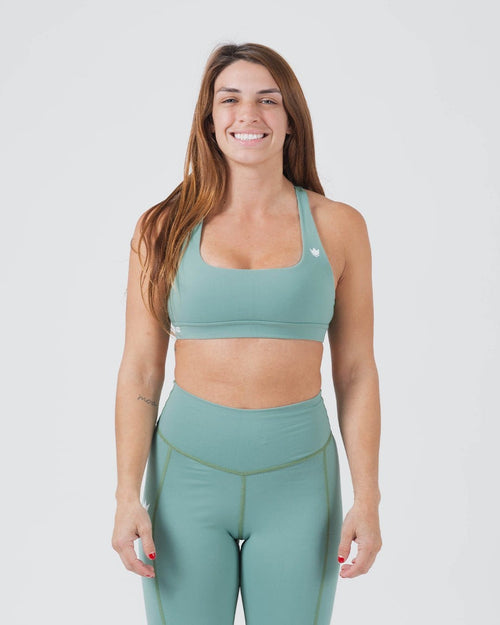 Brassière Kingz Kore Femme Sports - vert France Gi
